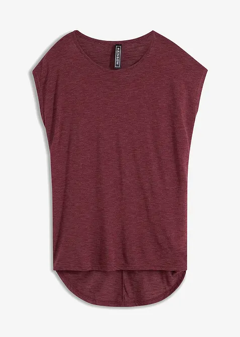 T-shirt long en viscose mélangée, bonprix