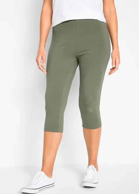 Lot de 2 leggings corsaire étroits, bonprix