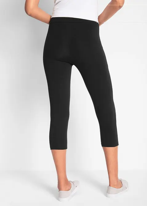 Lot de 2 leggings corsaire étroits, bonprix