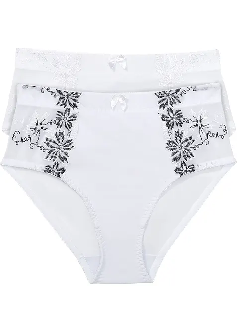 Lot de 2 slips sculptants, bonprix