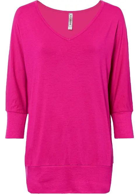 T-shirt oversize en viscose fluide, bonprix