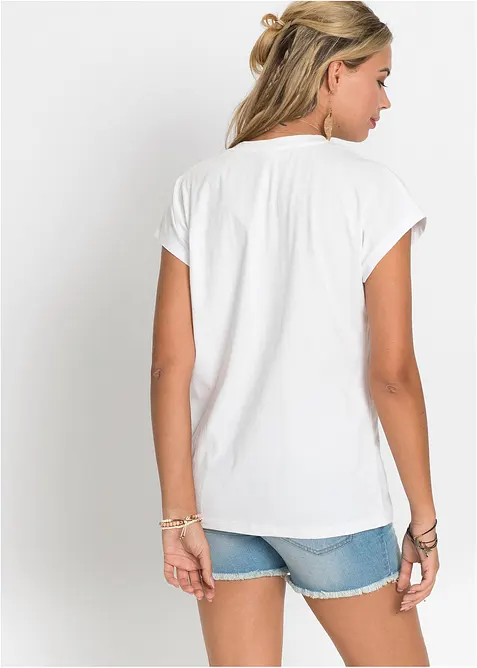 T-shirt oversize 100% coton, bonprix