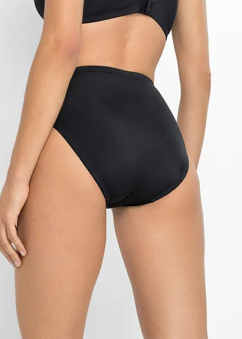 Lot de 2 slips Maxi avec dentelle, bonprix