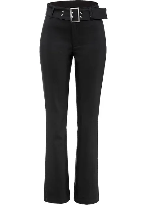 Pantalon extensible avec détail ceinture, bonprix