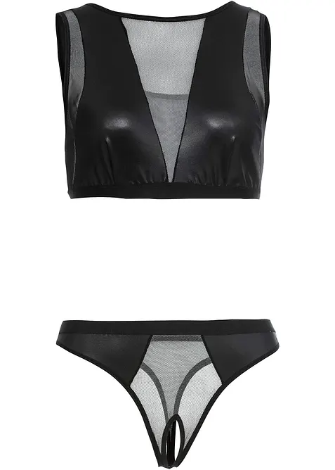 Brassière + string ouvert (Ens. 2 pces.), bonprix