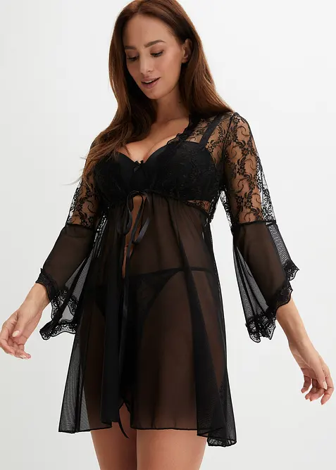 Kimono et string (ens. 2 pces), bonprix