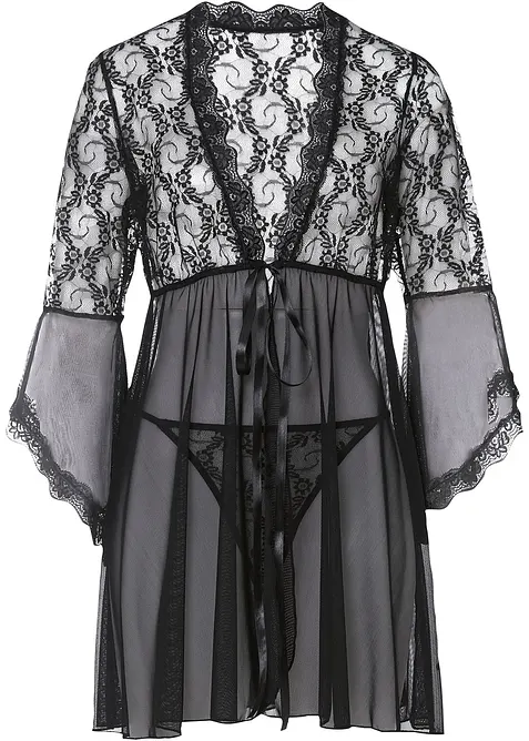 Kimono et string (ens. 2 pces), bonprix