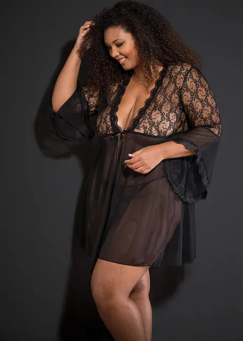 Kimono et string (ens. 2 pces), bonprix