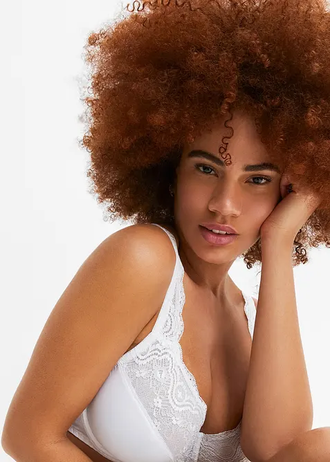 Lot de 2 soutiens-gorge à armatures et dentelle, bonprix