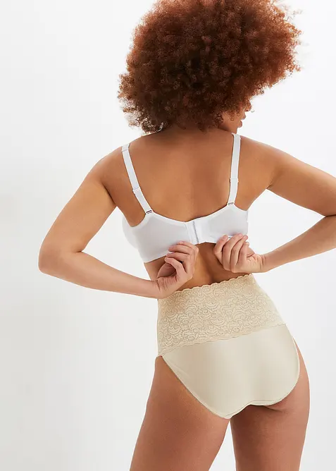 Lot de 2 soutiens-gorge à armatures et dentelle, bonprix