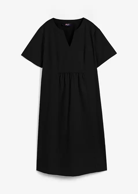 Robe-tunique à poches en lin et coton, bonprix