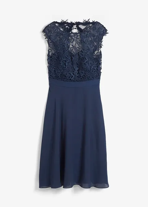 Robe courte à dentelle, bonprix