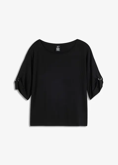 T-shirt &agrave; encolure bateau, bonprix