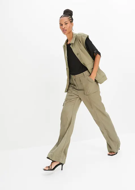 T-shirt &agrave; encolure bateau, bonprix