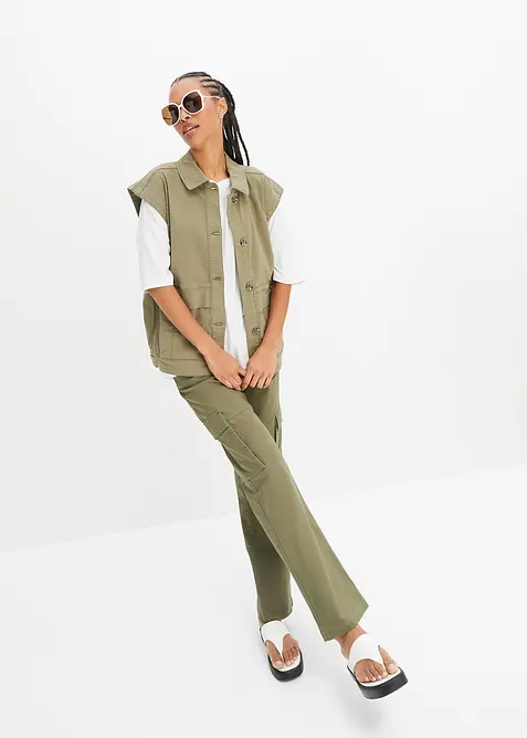 T-shirt oversize en viscose fluide, bonprix