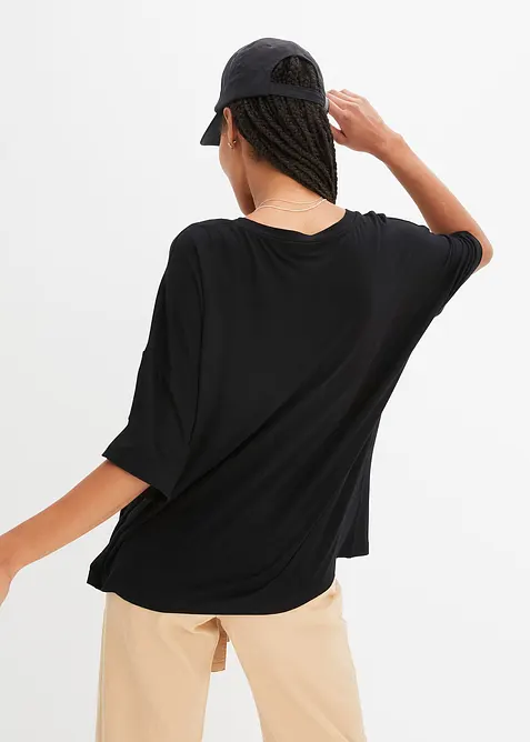 T-shirt oversize en viscose fluide, bonprix