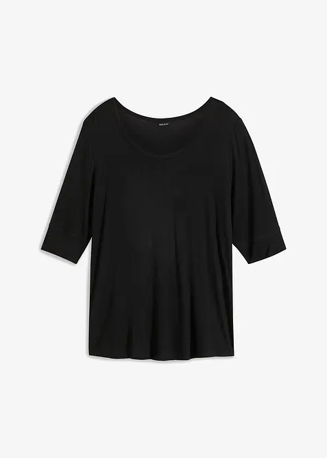 T-shirt doux en viscose extensible, bonprix