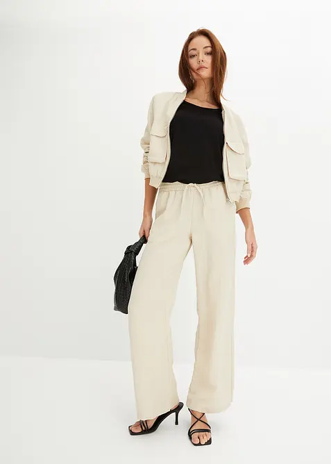 T-shirt doux en viscose extensible, bonprix