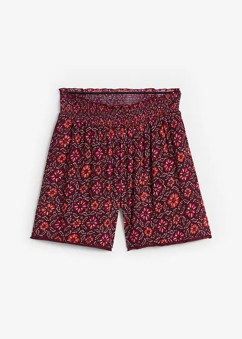 Short imprimé avec taille élastiquée, bonprix