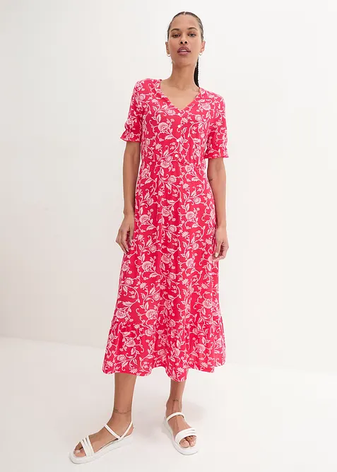 Robe fluide en jersey viscose, bonprix