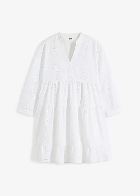 Robe-tunique en broderie anglaise, bonprix
