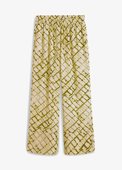 Pantalon ample avec imprimé, bonprix