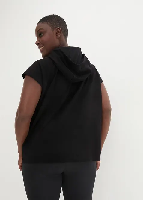 T-shirt de sport avec capuche, bonprix