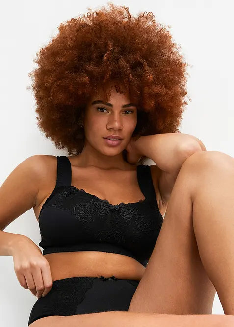 Soutien-gorge minimiseur sans armatures, bretelles rembourrées, bonprix