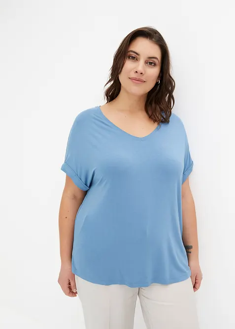 T-shirt en viscose fluide, bonprix