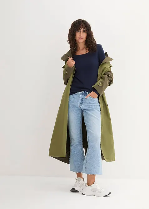 T-shirt manches longues 100% coton, bonprix