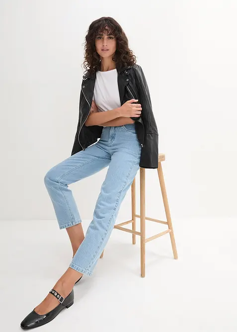 T-shirt à encolure bateau, bonprix