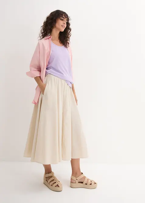 Lot de 5 d&eacute;bardeurs longs 100% coton, bonprix