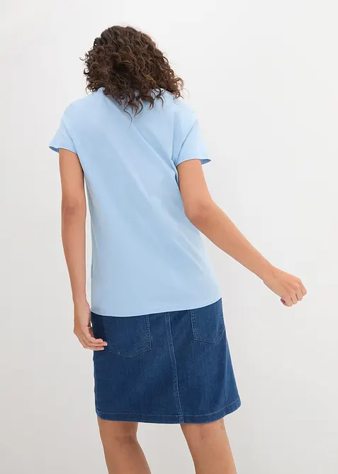 Lot de 5 T-shirts col rond, bonprix