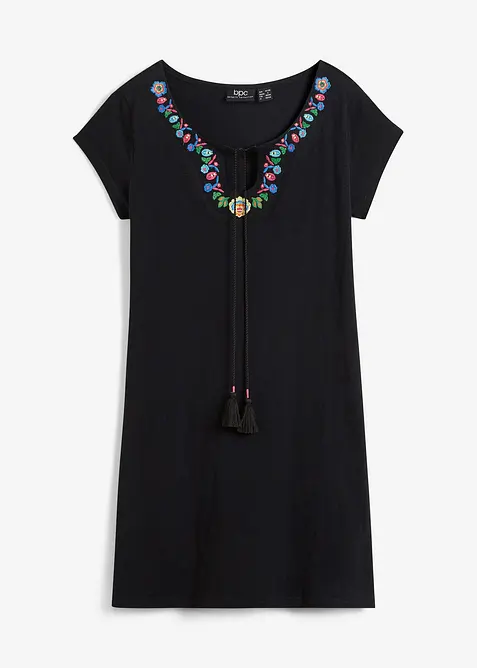 Robe en jersey coton flammé, bonprix