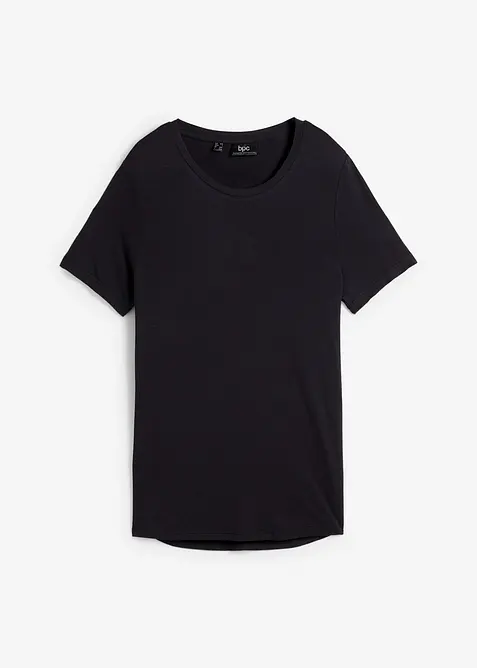 T-shirt long en viscose douce, bonprix