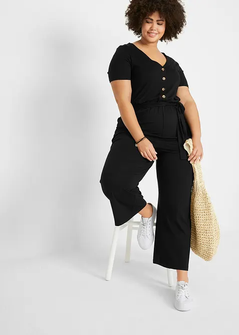 Combinaison en jersey de viscose m&eacute;lang&eacute;e, bonprix