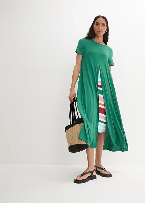 Robe en jersey viscose extensible, bonprix