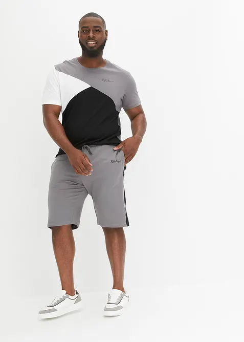 T-shirt et bermuda sweat (ens. 2 pces), bonprix