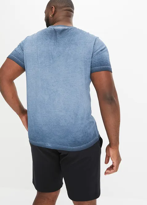 T-shirt aspect délavé 100% coton, bonprix