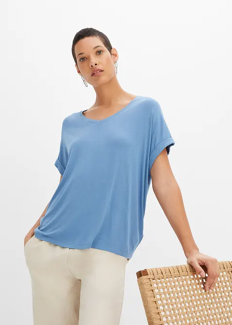 T-shirt en viscose fluide, bonprix