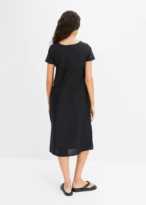 Robe légère en lin mélangé, bonprix