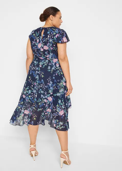 Robe en crêpe, bonprix