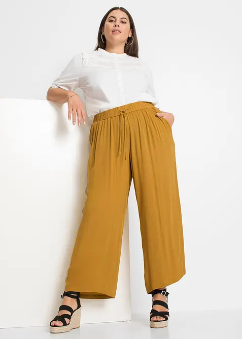 Pantalon large, bonprix
