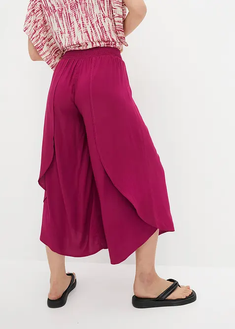 Jupe-culotte longueur mollet en viscose, bonprix