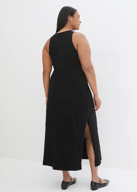Robe longue à nouer sur le côté, bonprix
