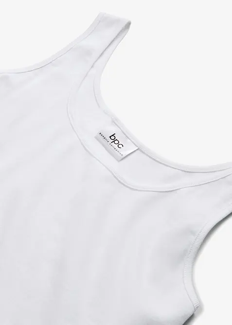 Top c&ocirc;tel&eacute; 100% coton, bonprix