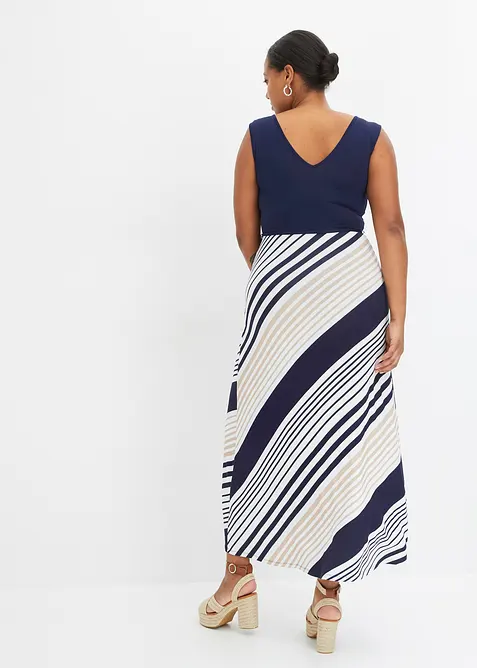 Robe longue en viscose extensible, bonprix