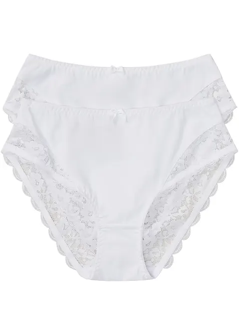 Lot de 2 slips Maxi, bonprix