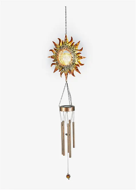 D&eacute;co solaire carillon avec boule en verre, bonprix