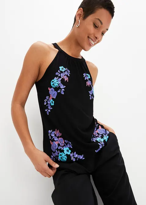 Top fluide en viscose extensible, bonprix